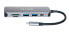 Фото #5 товара D-Link 5-in-1 USB-C Hub with Card Reader DUB-2325 - USB Type-C - Grey - MicroSD (TransFlash) - SD - SDHC - SDXC - USB 3.2 Gen 1 (3.1 Gen 1) Type-A - USB 3.2 Gen 1 (3.1 Gen 1) Type-C - Power - USB