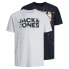 Фото #1 товара JACK & JONES Splash Smu short sleeve T-shirt 2 units