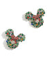 ფოტო #1 პროდუქტის Women's Mickey Mouse Wreath Statement Earrings