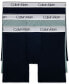 Фото #1 товара Трусы мужские Calvin Klein 3-Pack Micro Stretch Solid Boxer Briefs