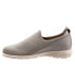 Фото #4 товара Trotters Ultima T2257-312 Womens Gray Wide Leather Lifestyle Sneakers Shoes