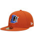 Фото #2 товара Men's Orange Durham Bulls Authentic Collection Team Alternate 59FIFTY Fitted Hat