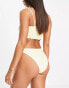 Фото #2 товара The Frolic Louisa high leg bikini bottom in lemon