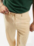 Фото #7 товара ASOS DESIGN wide smart trousers in stone