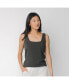 ფოტო #1 პროდუქტის Women's Viscose from Bamboo Ultra-Soft Square Neck Tank