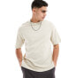 Фото #1 товара Selected Homme oversized boxy t-shirt in beige