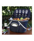 Фото #4 товара Collapsible Picnic Basket Cooler - Equipped with Service For 4