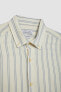 Фото #8 товара Рубашка Regular Fit полосатая из хлопка defacto C4371AX24SP