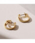 ფოტო #2 პროდუქტის Double Hoop Earrings - Toda Mini