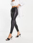 Фото #8 товара I Saw It First coated skinny jean in black