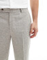 Фото #5 товара ASOS DESIGN smart tapered fit wool mix trousers