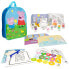 Фото #1 товара K3YRIDERS Peppa Pig Children´S Backpack With Accessories To Play And Color