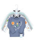 ფოტო #8 პროდუქტის Baby Boys Long Sleeve T-Shirts, Solar System Shark