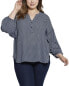 Фото #1 товара Nydj Plus Paulina Peasant Top Women's 3Xl