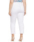 Nydj Plus High-Rise Marilyn Ankle Release Hem Optic White Jean Women's 20WP - фото #2