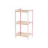 Фото #1 товара Полка для ванной 35 x 30 x 70 cm Розовый Натуральный Бамбук древесина сосны