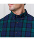 ფოტო #4 პროდუქტის Mens' Organic Long Sleeve Stretch Poplin Button Down Shirt