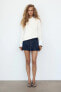 TRF DENIM BALLOON SKIRT