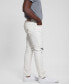 Фото #3 товара Men's Finnley White Tapered Jeans