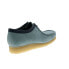 Фото #16 товара Clarks Wallabee 26162538 Mens Gray Nubuck Oxfords & Lace Ups Casual Shoes