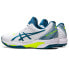 Кроссовки для тенниса Asics Solution Speed FF 2 White / Restful Teal, 40 - фото #6