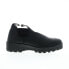 Фото #1 товара Lehigh Steel Toe Work Romeo LEHI013 Mens Black Leather Athletic Work Shoes