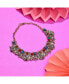 ფოტო #2 პროდუქტის Women's Multicolour Stone Cluster Necklace