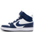 Кроссовки NikeBorough Mid 2 White, Blue Void, 13 - фото #6