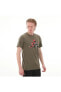 Ib8257-e Tr-es+ Bl Log T Erkek T-shirt Haki