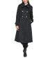 ფოტო #1 პროდუქტის Women's Faux-Leather-Trim Coat