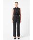 ფოტო #2 პროდუქტის Women's Sleeveless Ruffle Jumpsuit