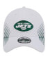 Фото #3 товара Men's White New York Jets Active 39THIRTY Flex Hat