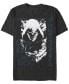 Фото #1 товара Men's Moon Knight Grunge Short Sleeve T-shirt