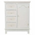 Hall Alexandra House Living White Cream Metal Pine MDF Wood 32 x 84 x 66 cm