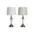 Фото #1 товара Настольная лампа Home ESPRIT Белый Бежевый Металл Стеклянный 35 x 35 x 69 cm (2 штук)