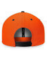 Фото #2 товара Men's Orange, Black Philadelphia Flyers Heritage Retro Two-Tone Snapback Hat
