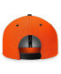 Men's Orange, Black Philadelphia Flyers Heritage Retro Two-Tone Snapback Hat