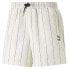 Фото #1 товара Puma Team Woven Shorts 6" Mens White Casual Athletic Bottoms 62248965