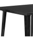 Фото #17 товара Rothko Patio Dining Table With Metal Frame And Square Top