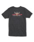 ფოტო #1 პროდუქტის Men's and Women's Heather Charcoal Lone Star Beer Logo T-Shirt