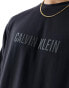 Calvin Klein intense power lounge sweatshirt in black