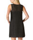 Фото #2 товара Women's Crochet Baja Lace-Up Tunic Dress