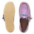 Фото #14 товара Clarks Wallabee Cup 26165819 Womens Purple Oxfords & Lace Ups Casual Shoes