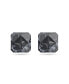ფოტო #1 პროდუქტის Chroma Pyramid Cut Crystals Stud Earrings