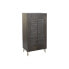 Cupboard DKD Home Decor Brown Metal Mango wood 70 x 45 x 142 cm
