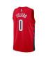 ფოტო #2 პროდუქტის Men's Damian Lillard Red Portland Trail Blazers 2022/23 Statement Edition Swingman Jersey