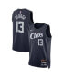 Фото #1 товара Men's and Women's Paul George Navy LA Clippers 2023/24 Swingman Jersey - City Edition