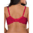 Smart & Sexy Unlined Bra Women's Size 42DD Red Signature Lace Stretch Underwire