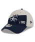 Фото #1 товара Men's Cream, Navy Dallas Cowboys 2023 Sideline Historic 39THIRTY Flex Hat