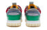 【定制球鞋】 Nike Air Dunk Jumbo Remastered 愚人节系列 解构红 手绘喷绘 低帮 板鞋 男款 绿灰红 / Кроссовки Nike Air Dunk DV0821-100
